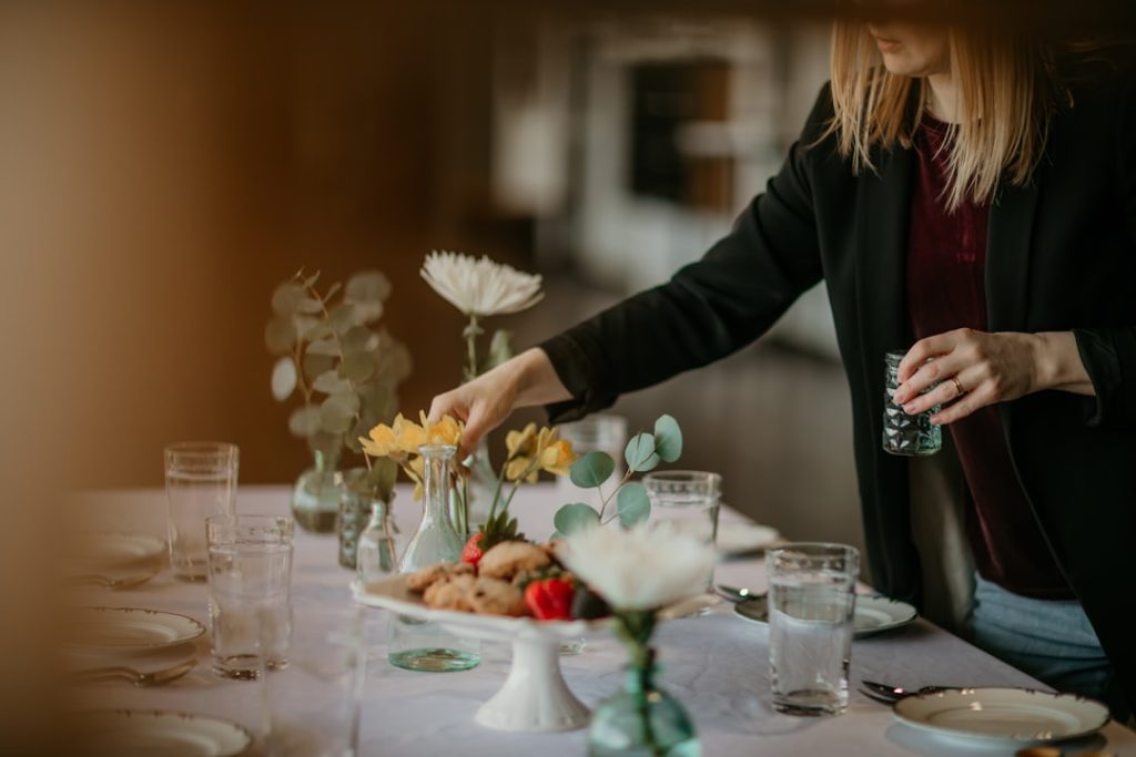 Photo Table setting